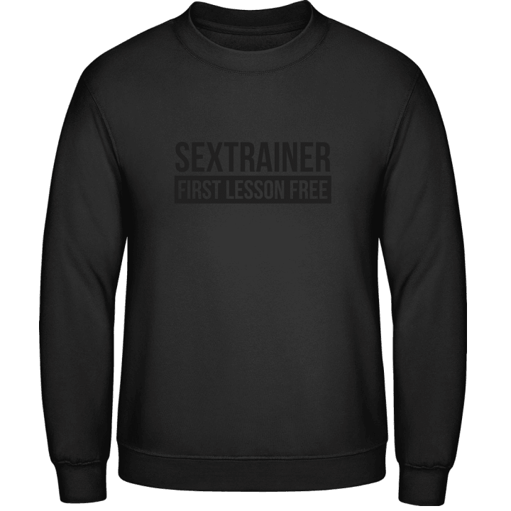 Sextrainer First Lesson Free Sweatshirt contain pic