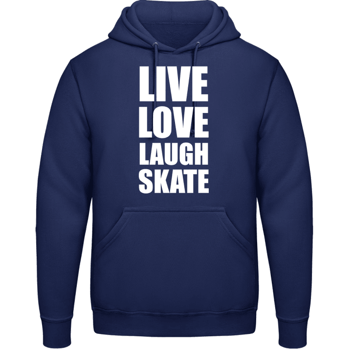 Live Love Laugh Skate Felpa con cappuccio contain pic