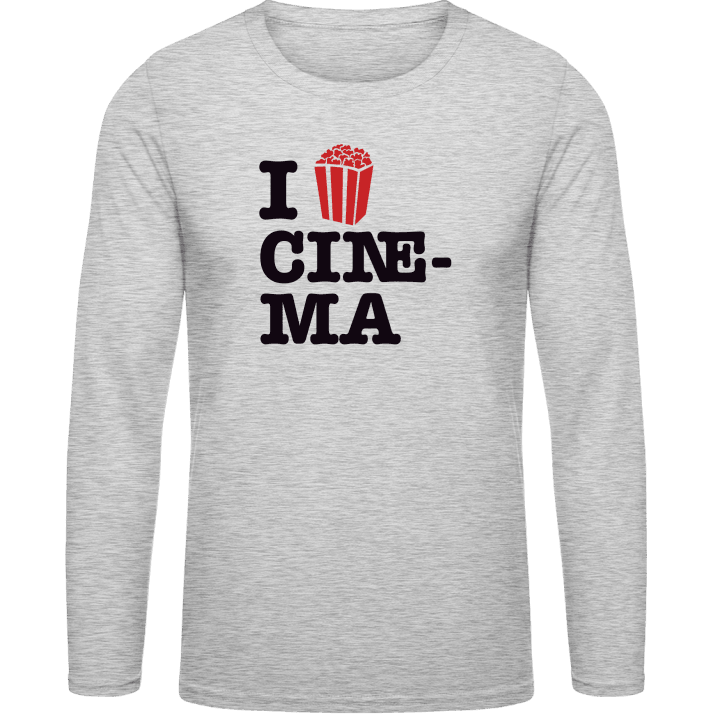 I Love Cinema Long Sleeve Shirt 0 image