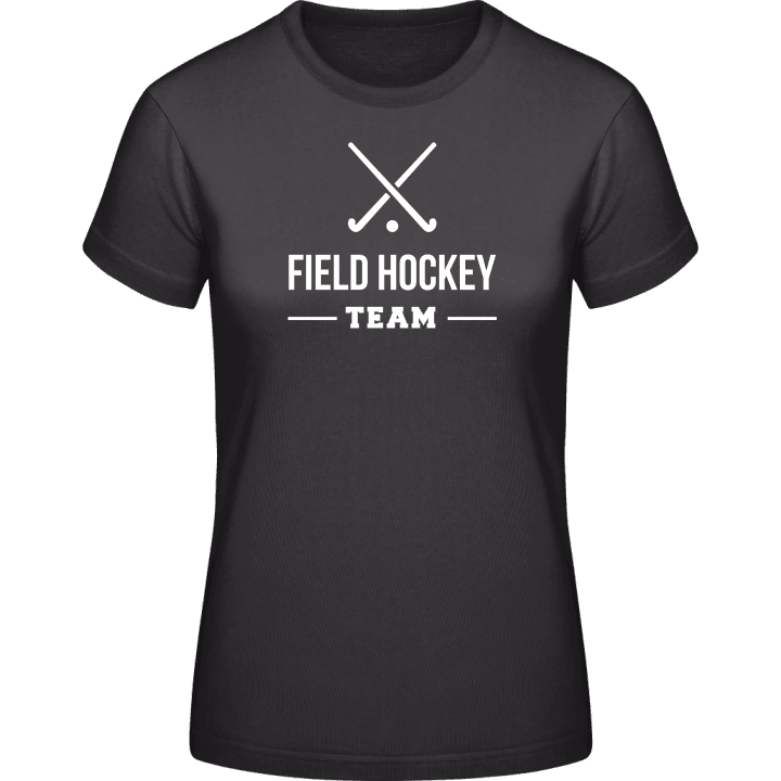 Field Hockey Team Maglietta donna contain pic