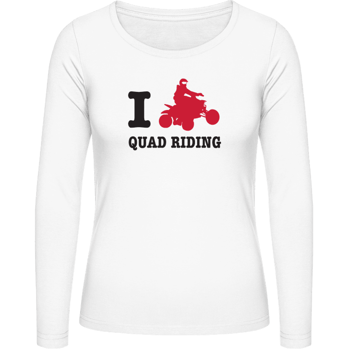 I Love Quad Vrouwen Lange Mouw Shirt contain pic