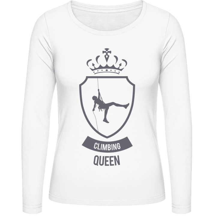 Climbing Queen Vrouwen Lange Mouw Shirt contain pic