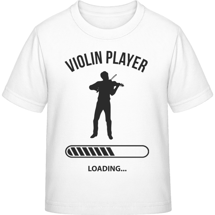Violin Player Loading Camiseta infantil contain pic
