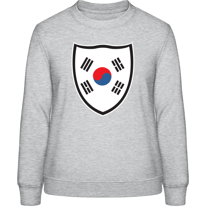 South Korea Shield Flag Sweat-shirt pour femme contain pic