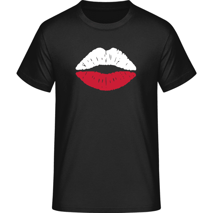 Polish Kiss Flag T-Shirt contain pic