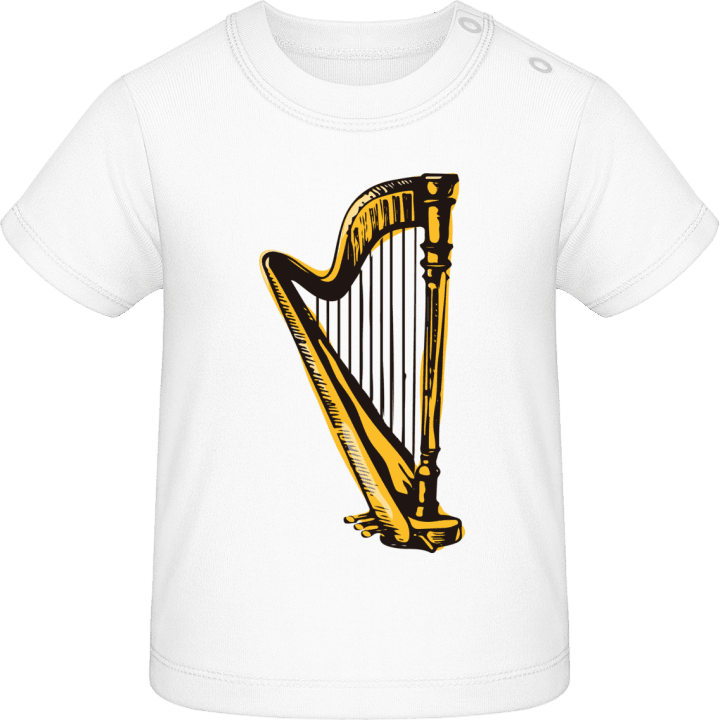 Harp Illustration Baby T-Shirt contain pic