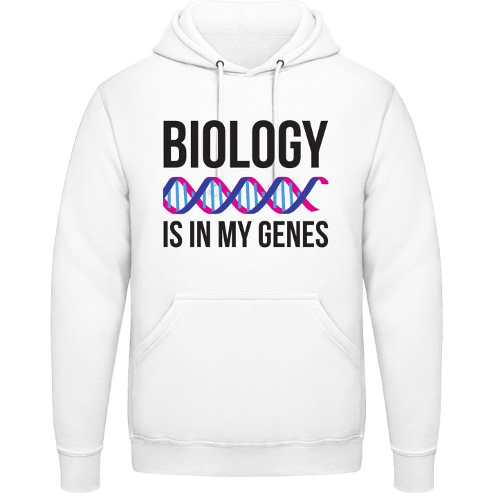 Biology Is In My Genes Felpa con cappuccio contain pic