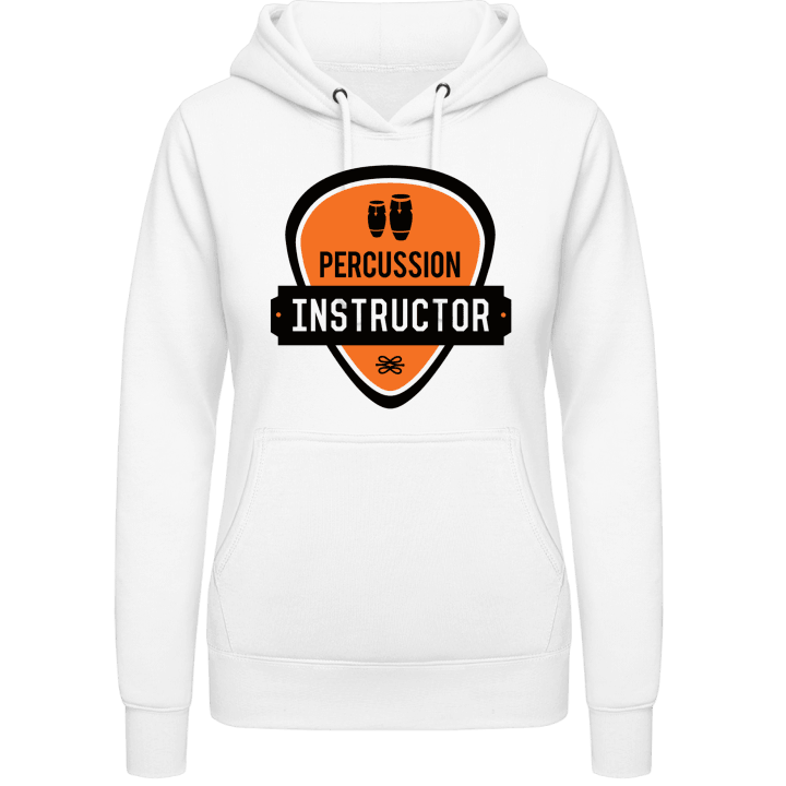 Percussion Instructor Vrouwen Hoodie contain pic