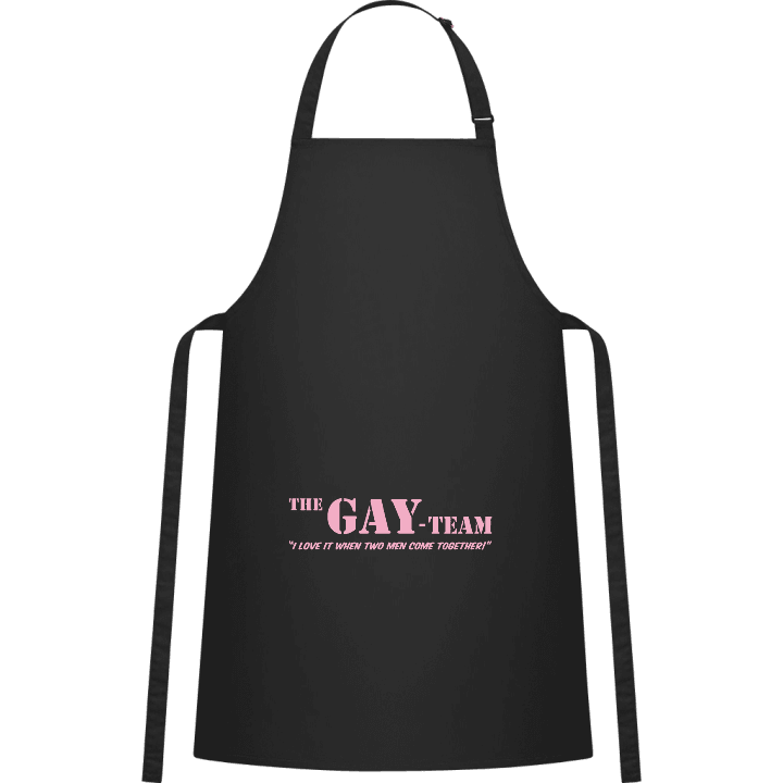 The Gay Team Kitchen Apron contain pic