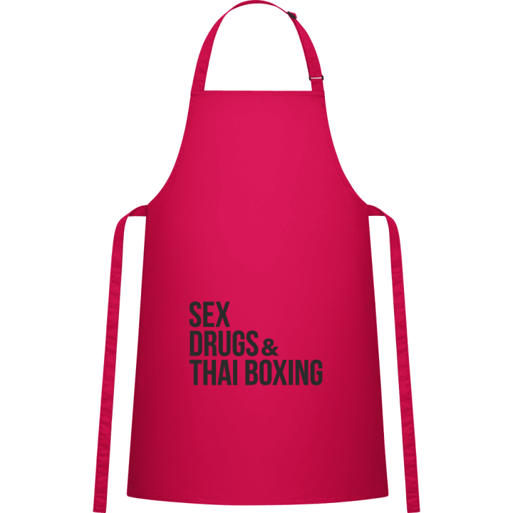 Sex Drugs And Thai Boxing Kitchen Apron contain pic