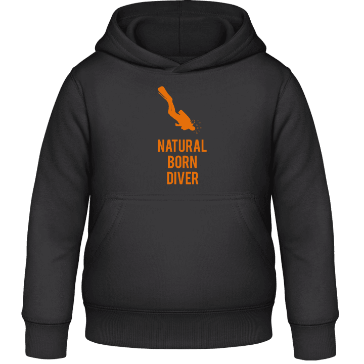 Natural Born Diver Kids Hoodie contain pic