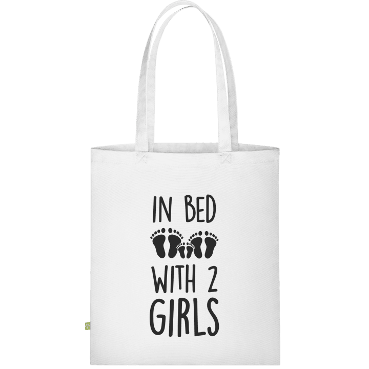 In Bed With Two Girls Feet Bolsa de tela 0 image
