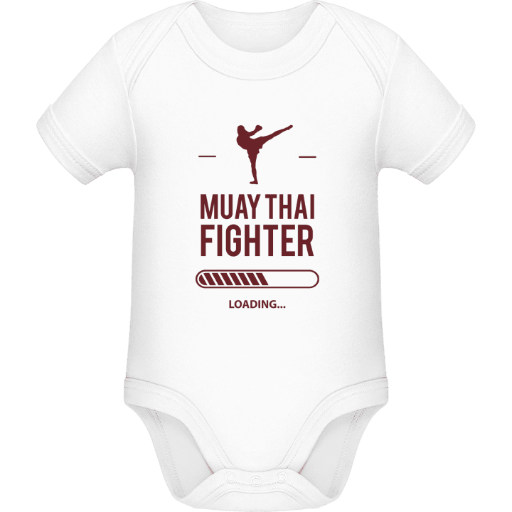 Muay Thai Fighter Loading Baby romper kostym contain pic