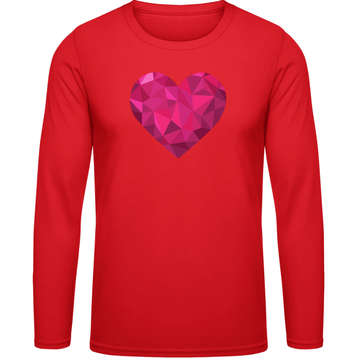 Blood Diamond Heart Shirt met lange mouwen contain pic