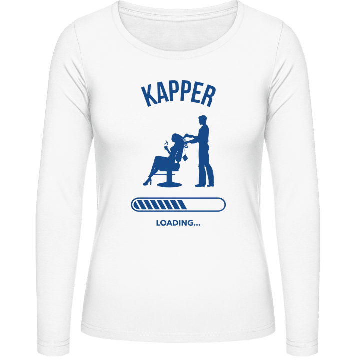 Kapper Loading Frauen Langarmshirt contain pic