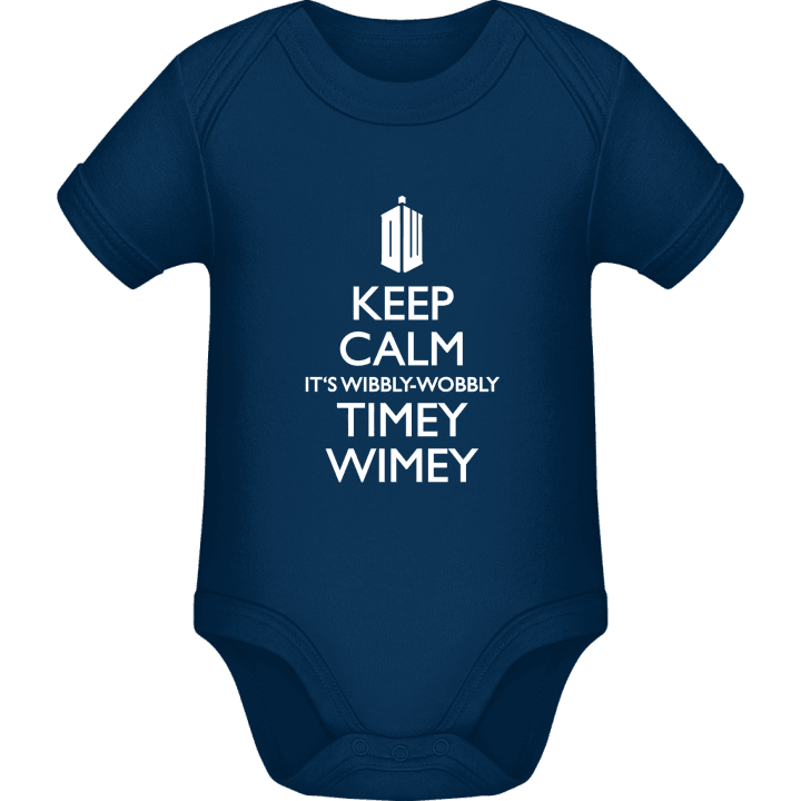 Timey Wimey Baby Romper contain pic