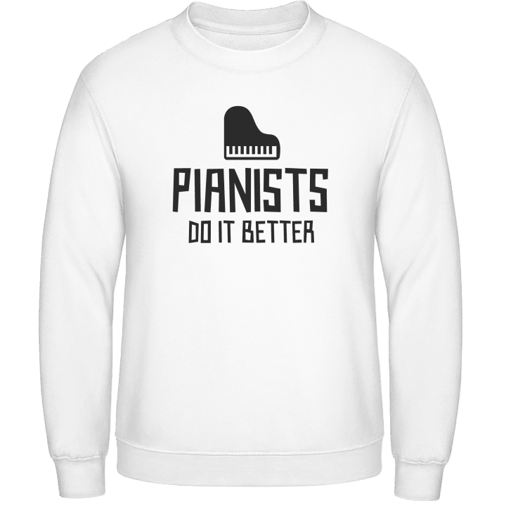 Pianists Do It Better Sudadera contain pic