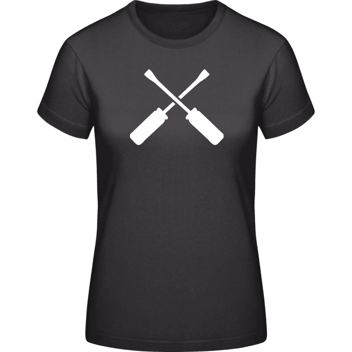 Screwdrivers Crossed Women T-Shirt contain pic