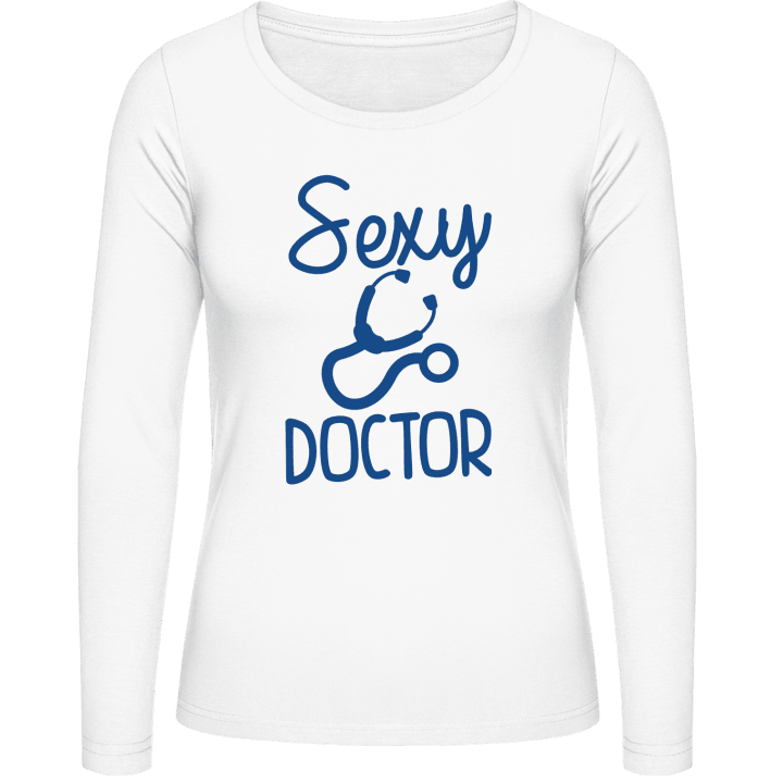 Sexy Doctor Langermet skjorte for kvinner contain pic