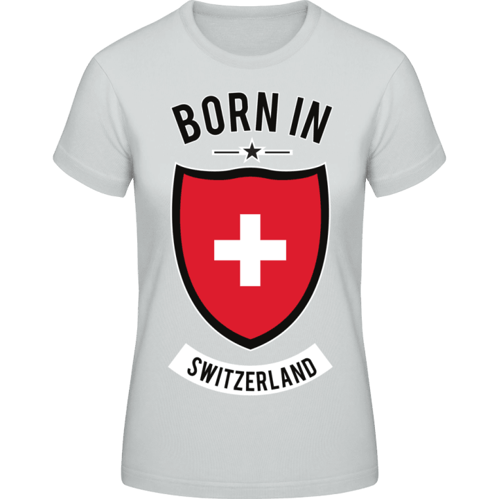 Born in Switzerland Vrouwen T-shirt 0 image