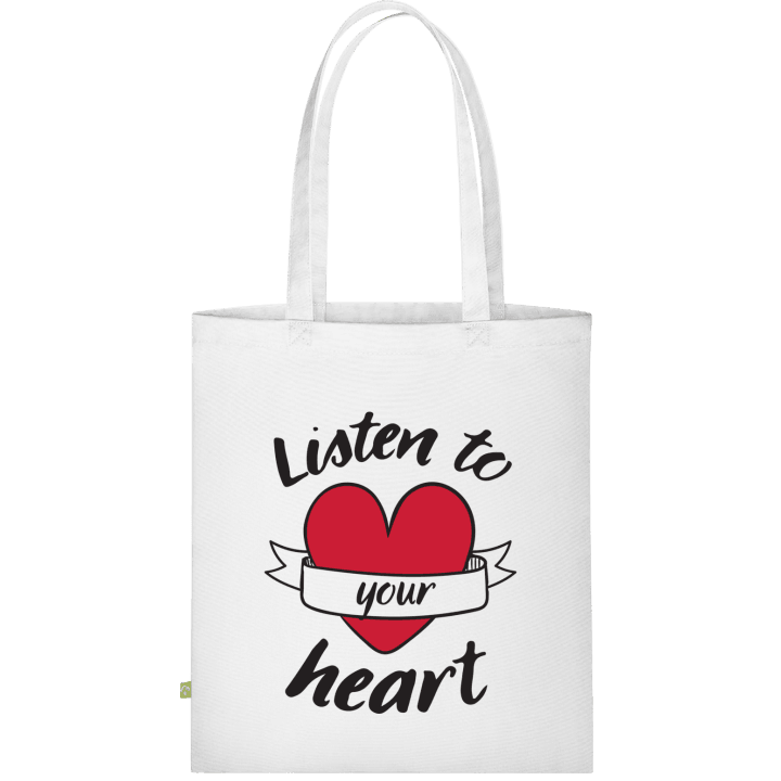 Listen To Your Heart Borsa in tessuto contain pic