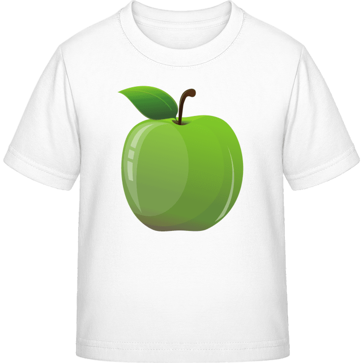Grüner Apfel Kinder T-Shirt contain pic
