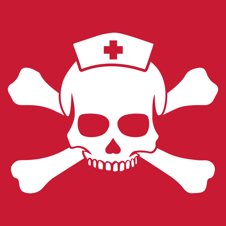 Nurse Skull T-skjorte 0 image