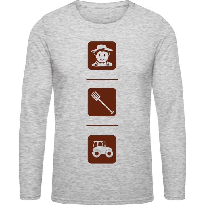 Farmer Logo Long Sleeve Shirt 0 image
