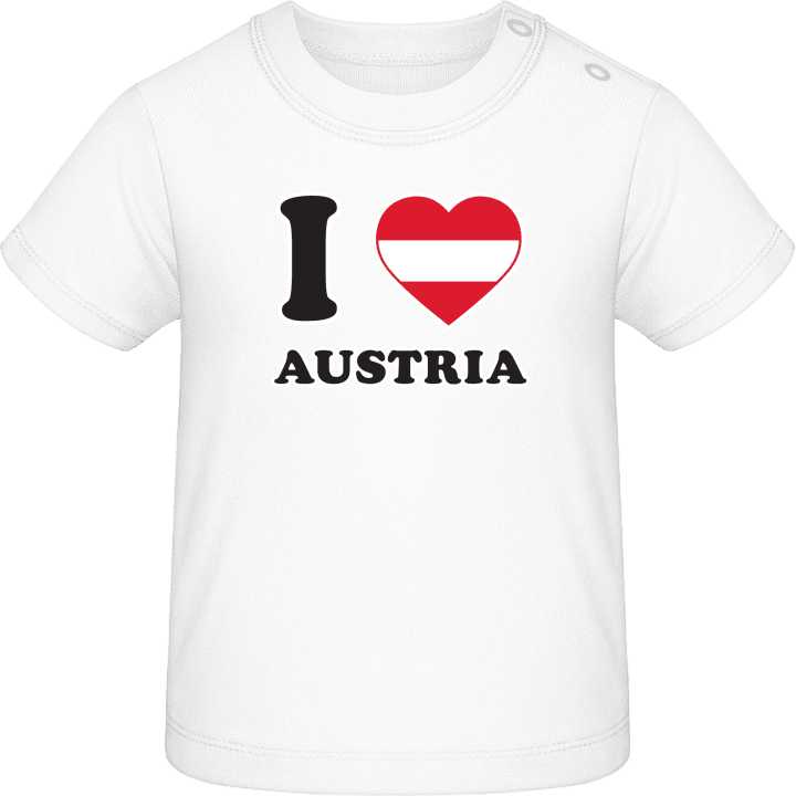 I Love Austria Fan Vauvan t-paita 0 image