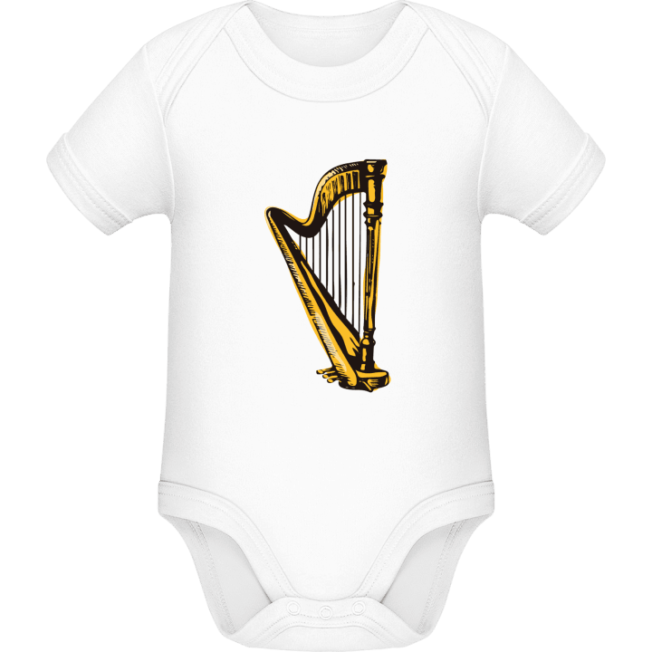 Harp Illustration Baby Strampler contain pic