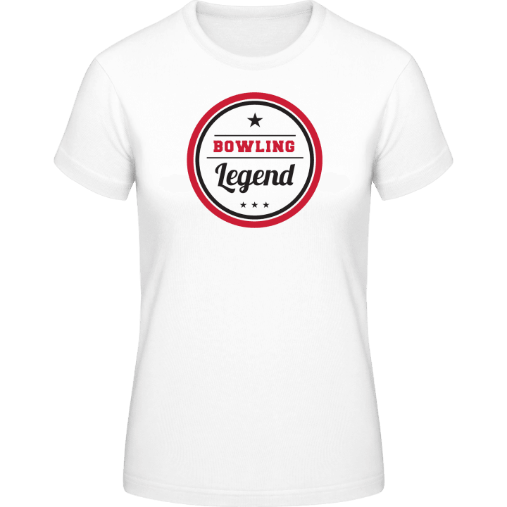 Bowling Legend Frauen T-Shirt contain pic