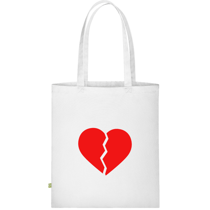 Broken Heart Logo Väska av tyg contain pic
