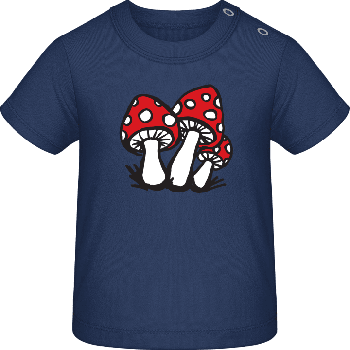 Red Mushrooms T-shirt för bebisar 0 image