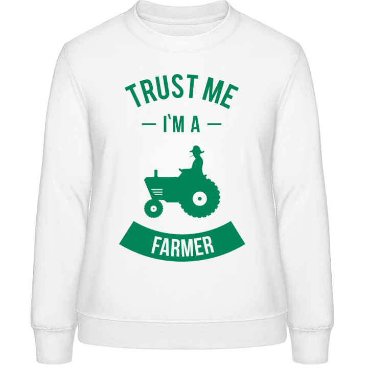 Trust Me I'm A Farmer Sweat-shirt pour femme contain pic