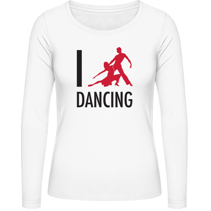 I Love Latino Dance T-shirt à manches longues pour femmes contain pic