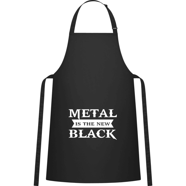 Metal Is The New Black Delantal de cocina contain pic