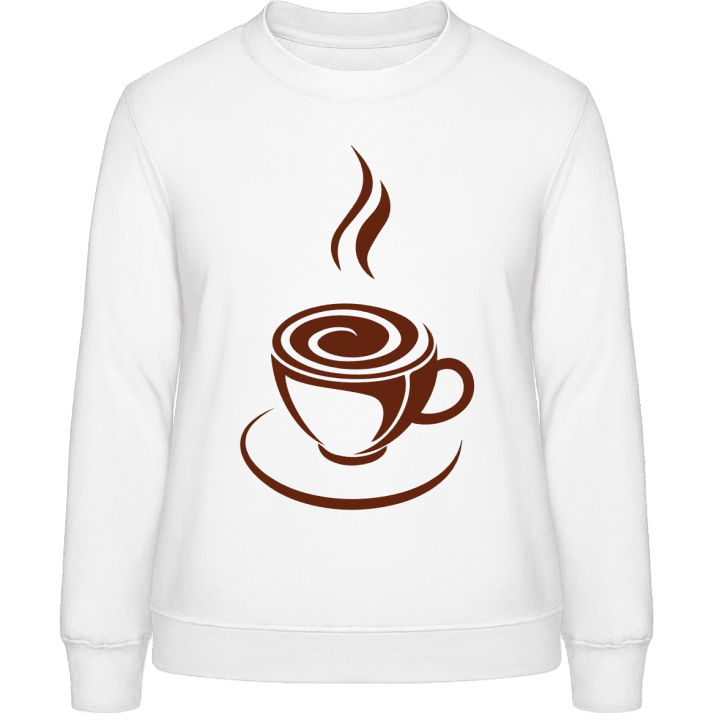 Hot Coffee Frauen Sweatshirt contain pic