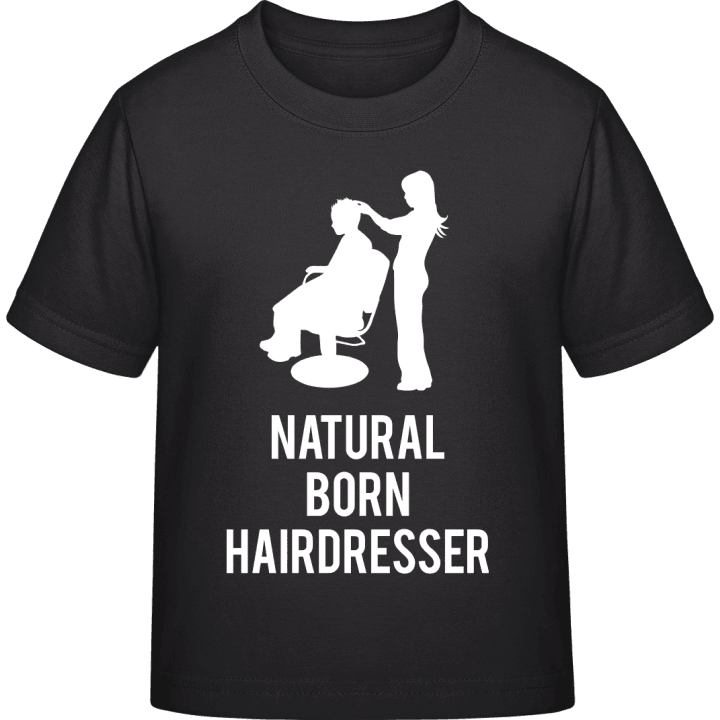 Natural Born Hairdresser Kinderen T-shirt contain pic