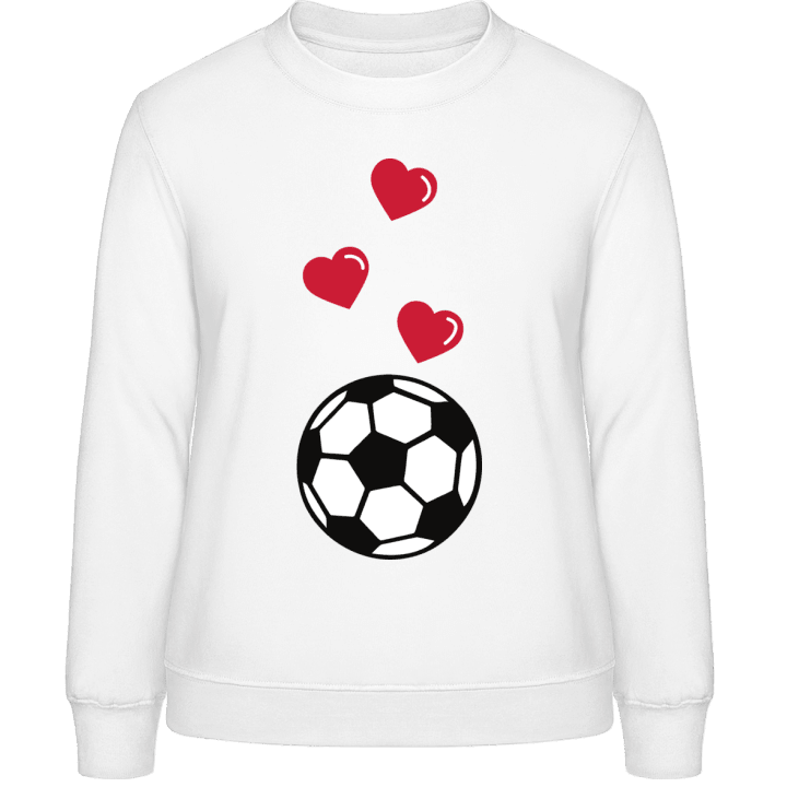 Love Football Sweatshirt för kvinnor contain pic