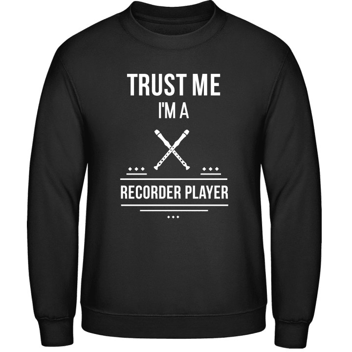 Trust Me I´m A Recorder Player Tröja contain pic