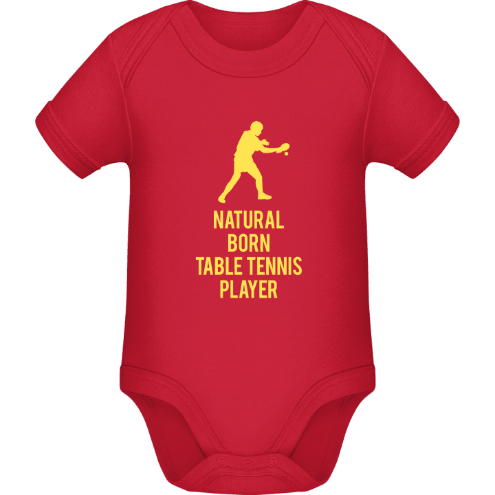 Natural Born Table Tennis Player Baby romper kostym contain pic