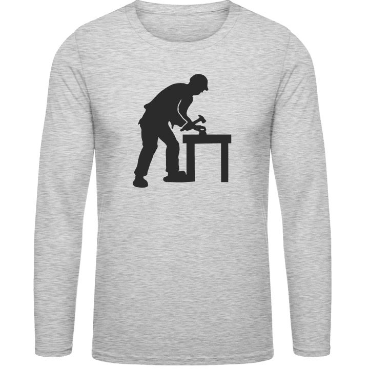 Carpenter Silhouette Long Sleeve Shirt contain pic