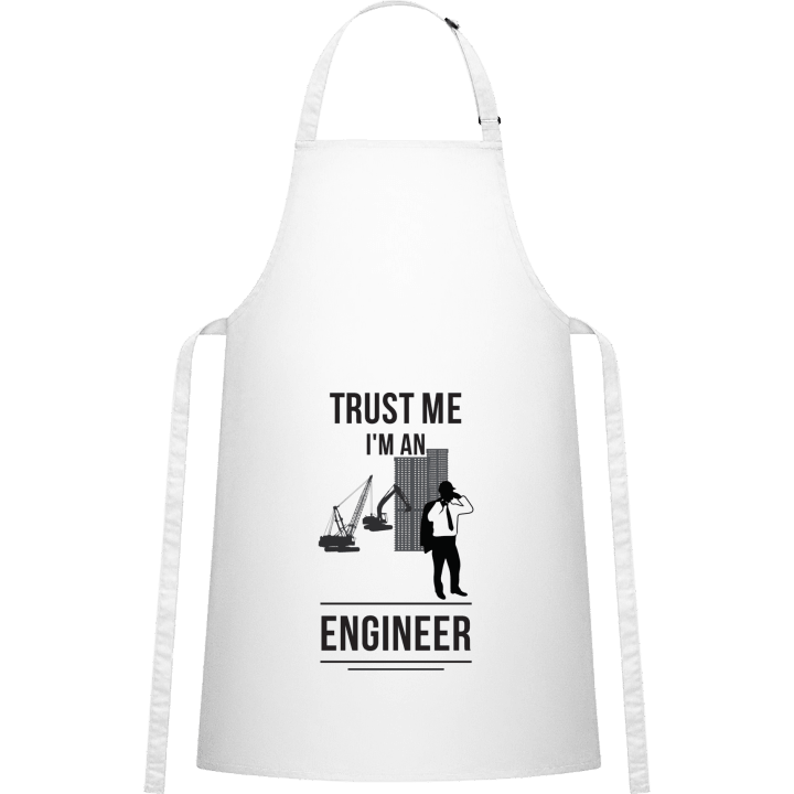 Trust Me I'm An Engineer Design Delantal de cocina contain pic