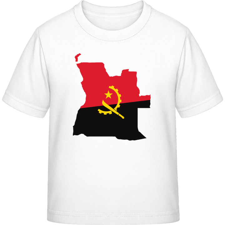 Angola Map T-shirt för barn contain pic
