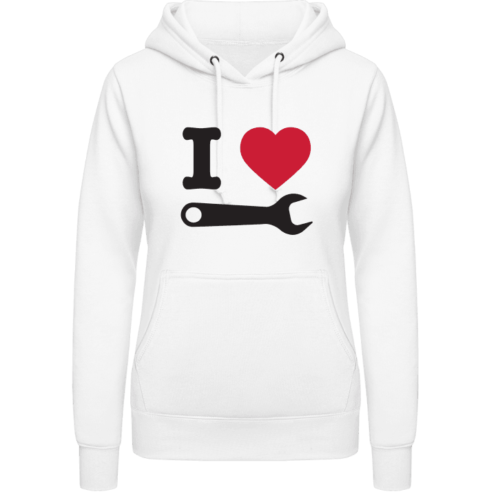 I Love Tools Vrouwen Hoodie contain pic