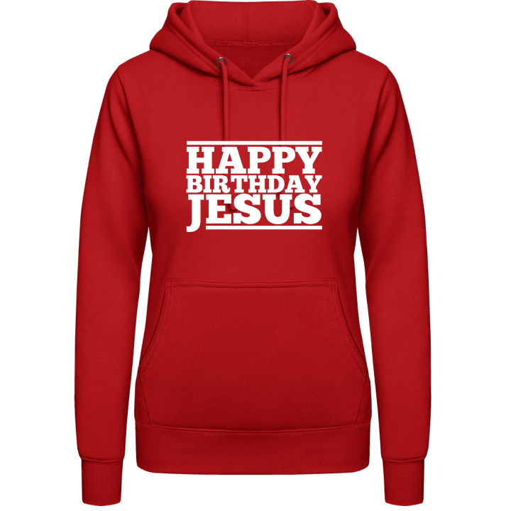 Birthday Jesus Christmas Sudadera con capucha para mujer 0 image