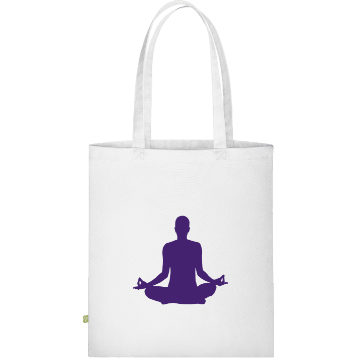 Yoga Meditation Scene Väska av tyg contain pic