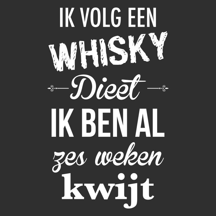 Ik Volg Een Whisky Diet Naisten t-paita 0 image