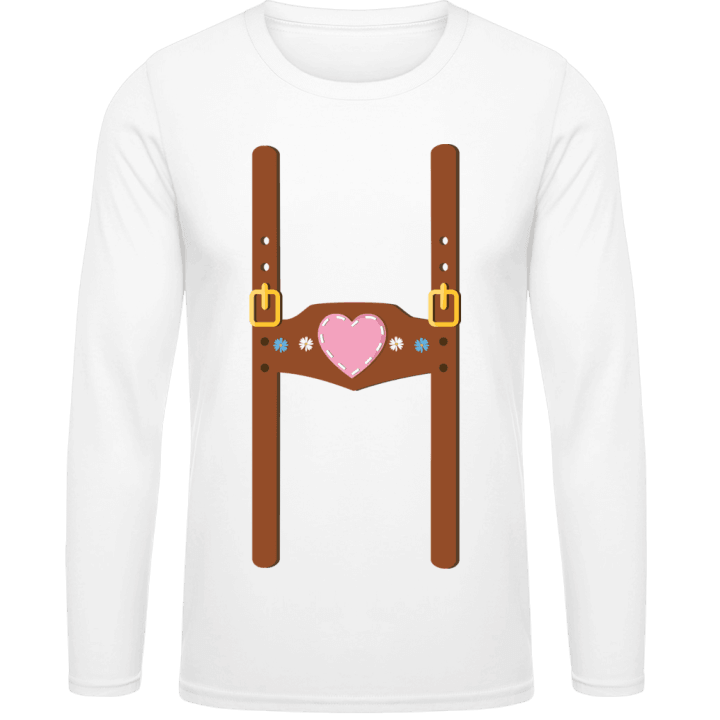 Bavarian Lederhose Long Sleeve Shirt 0 image