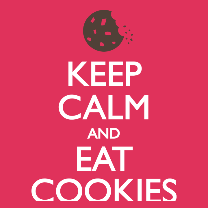 Keep Calm And Eat Cookies Hoodie för kvinnor 0 image